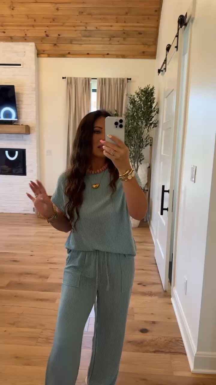 Dreams are definitely made out of this two piece set. It is so soft uncomfortable.! great for a mom on the go. Comfortable but look put together in seconds.!

#LTKOver40 #LTKootd #LTKmomlife