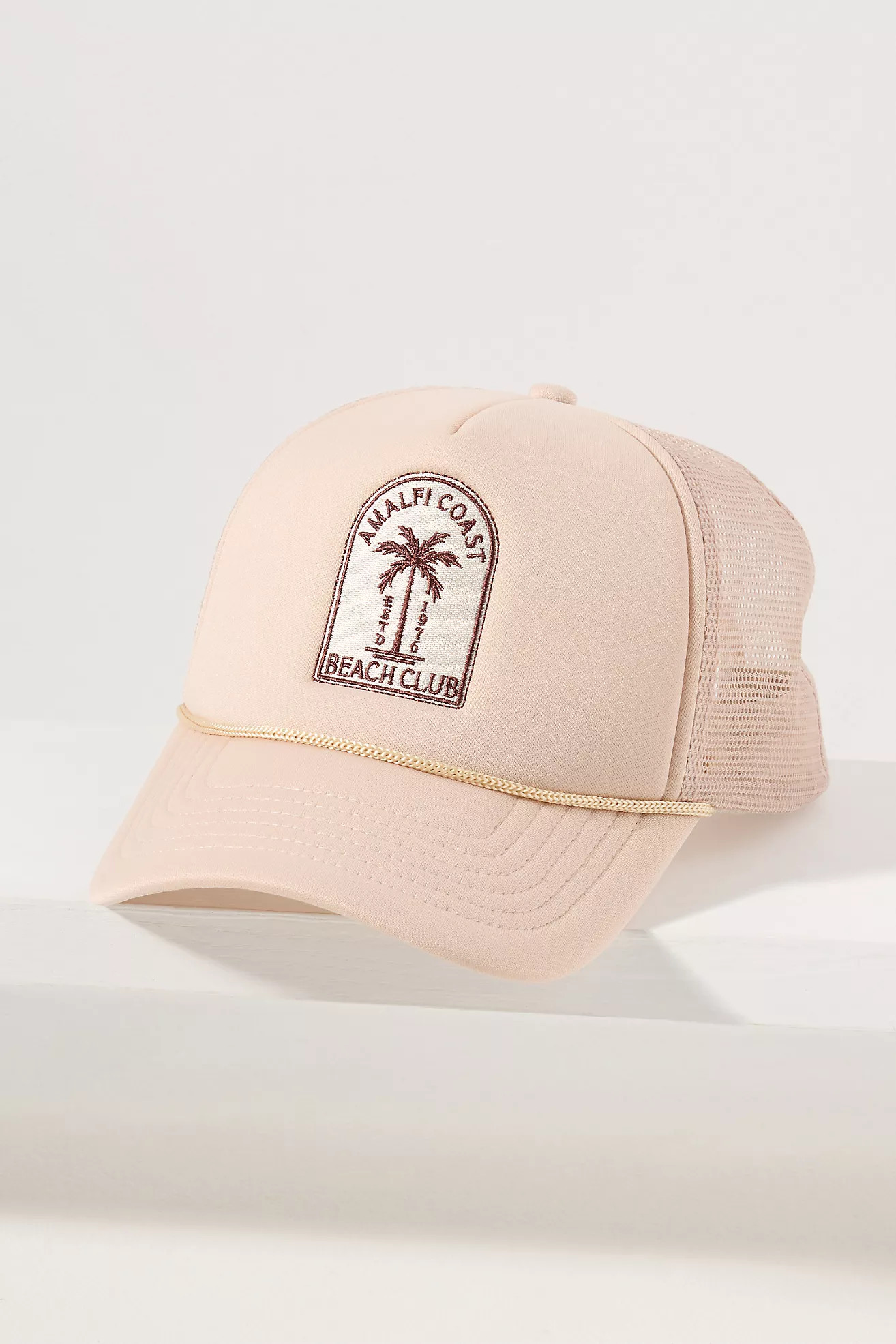 Coney Island Picnic Embroidered Palm Trucker Hat | Anthropologie (US)