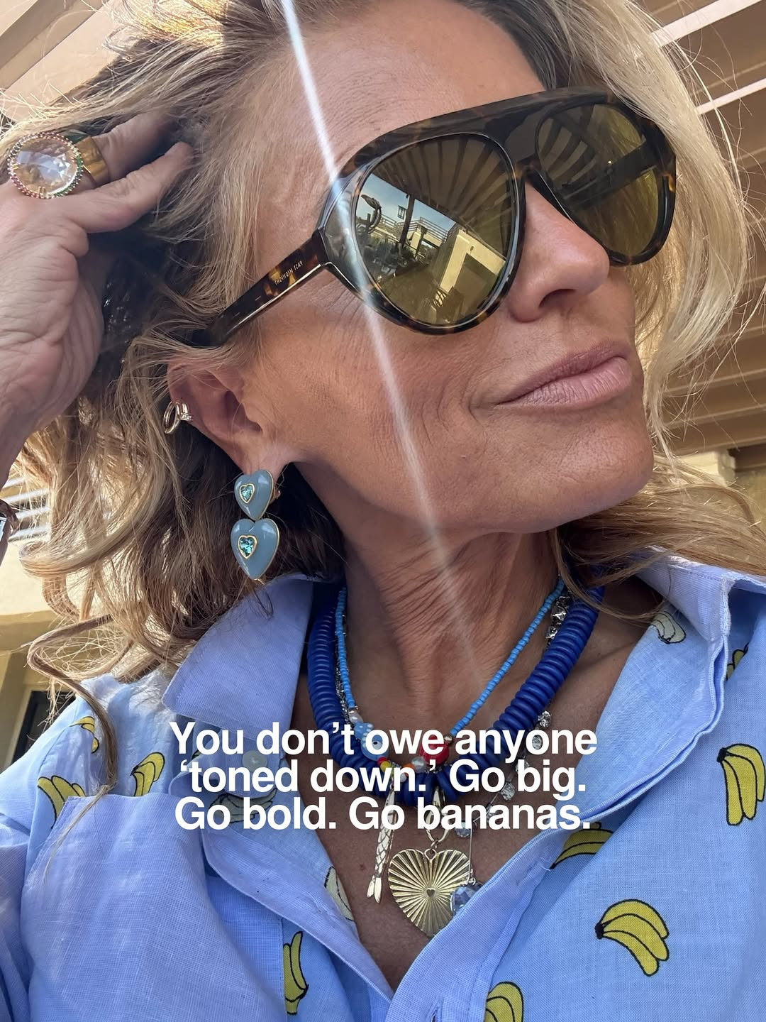 Something driving you bananas? 🍌 Put on a good outfit and remind yourself who you are. It changes everything .. energy, mood, mindset. 

 #LTKStyleTip