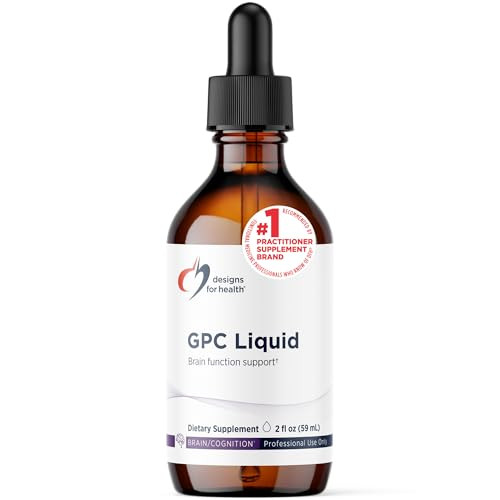 Designs for Health GPC Liquid Drops - 600mg Alpha Glycerophosphocholine Supplement, Non-GMO GPC C... | Amazon (US)