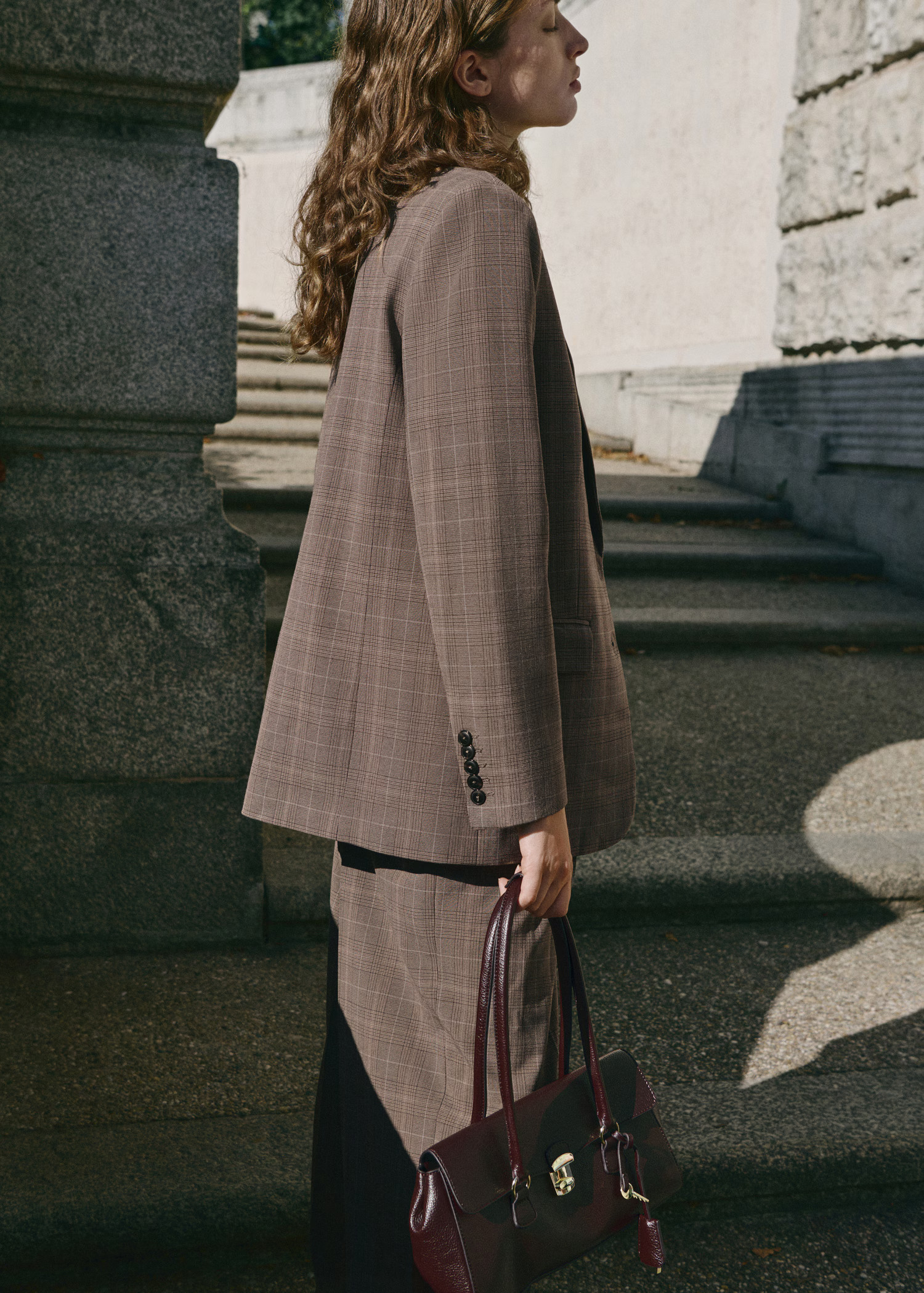 Check suit blazer | Mango (US/MX/AU)