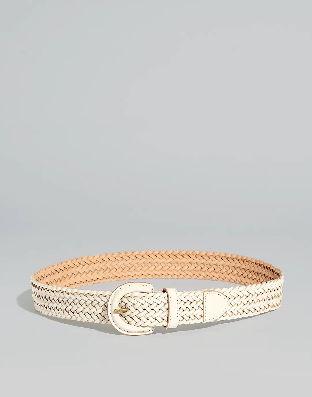 Woven Leather Belt | Madewell