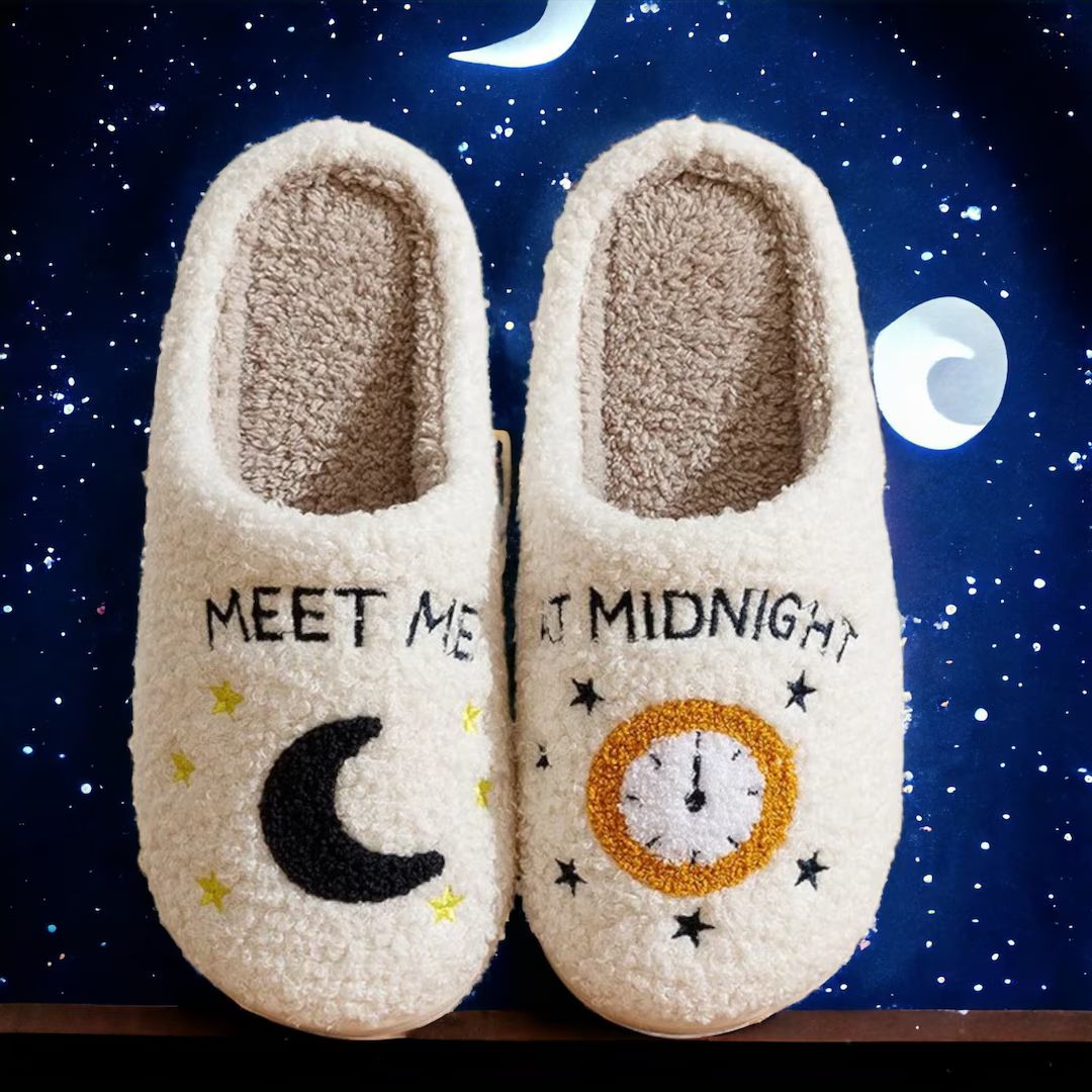 Night Slippers丨fluffy and Comfortable Cute Slippers丨gifts丨moon - Etsy Canada | Etsy (CAD)