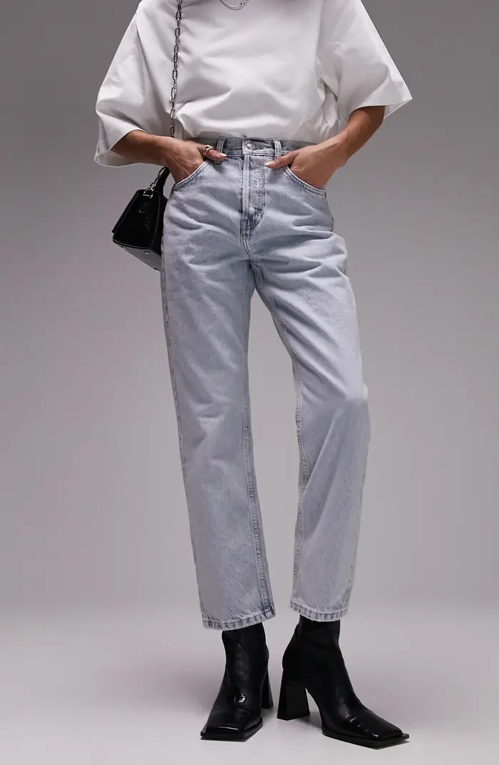 Topshop Editor Straight Leg Jeans | Nordstrom | Nordstrom