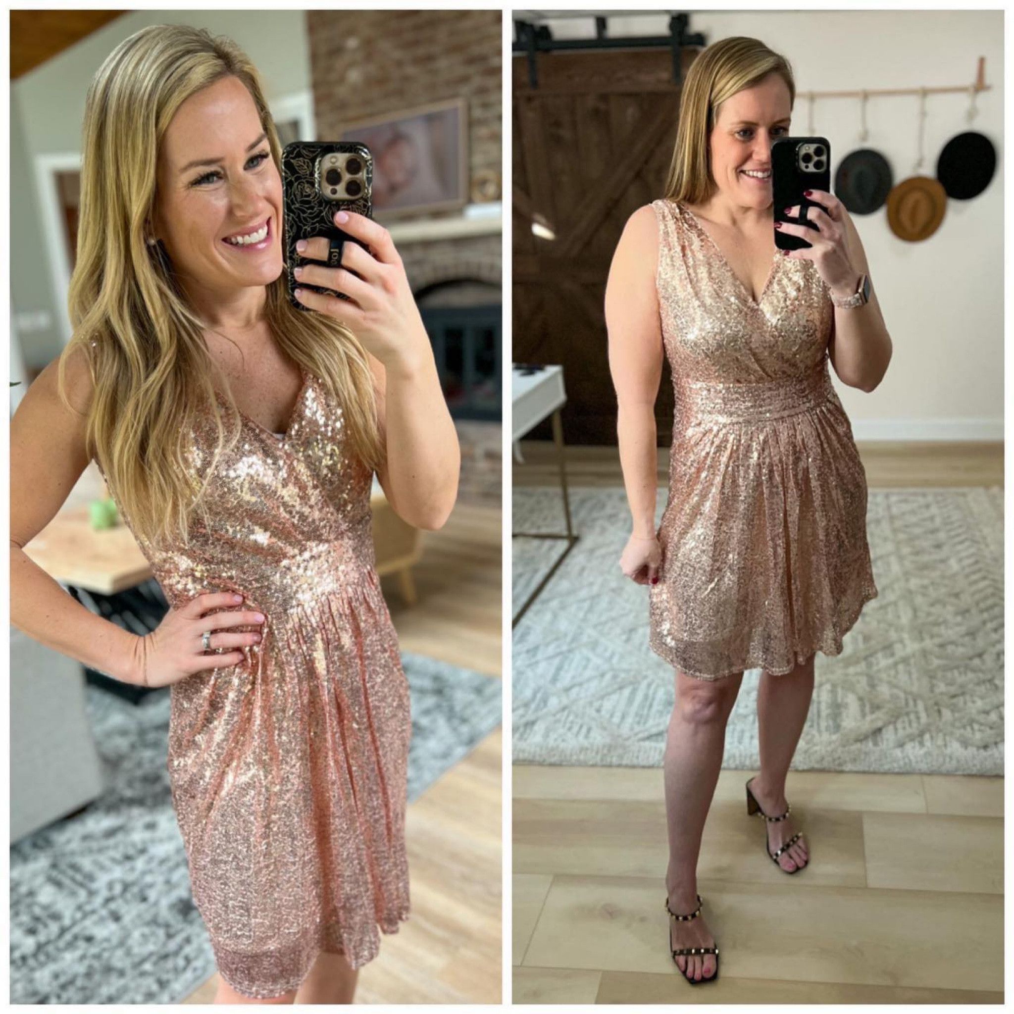 Kate kasin sequin store dress