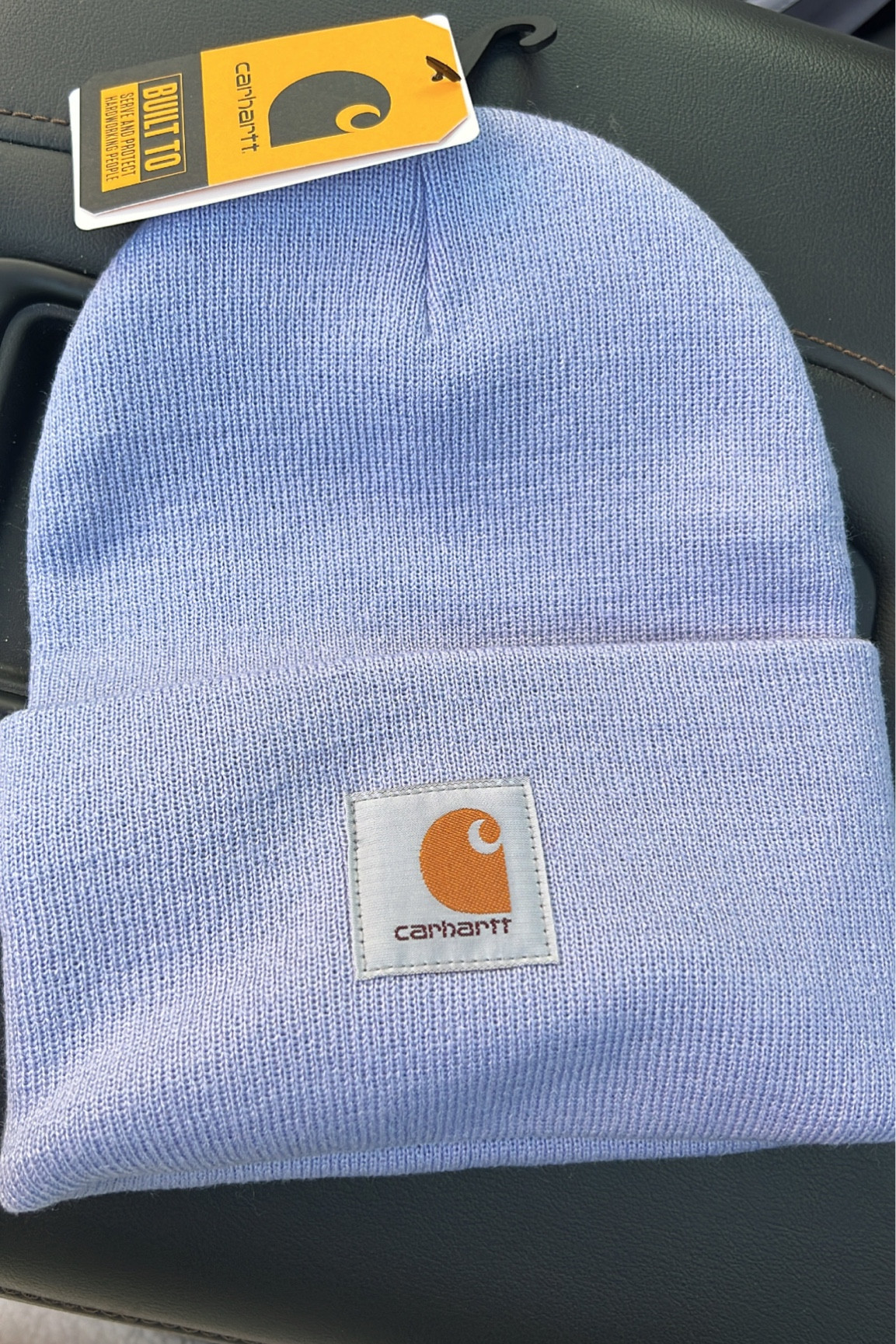 carhartt soft lavender beanie
