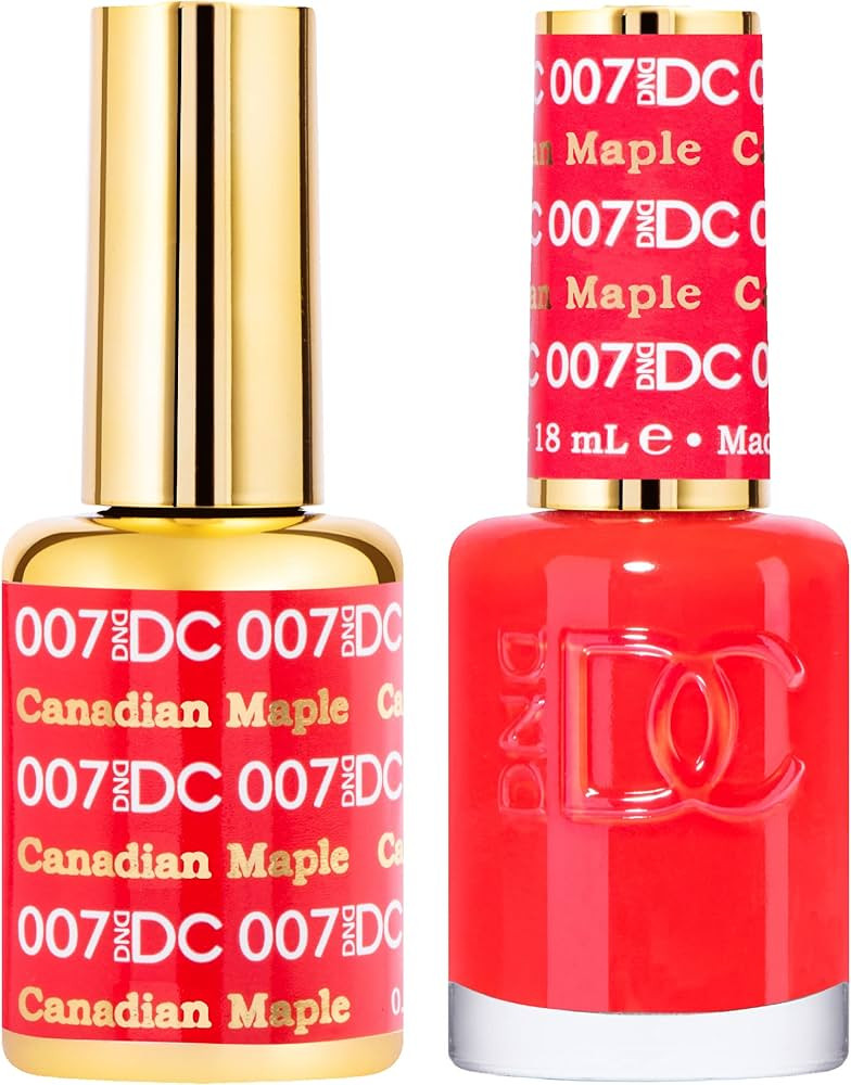 DND DC Gel Polish Set, Orange Collection, UV/LED GelPolish and Air Dry Nail Lacquer, Matching Chi... | Amazon (US)