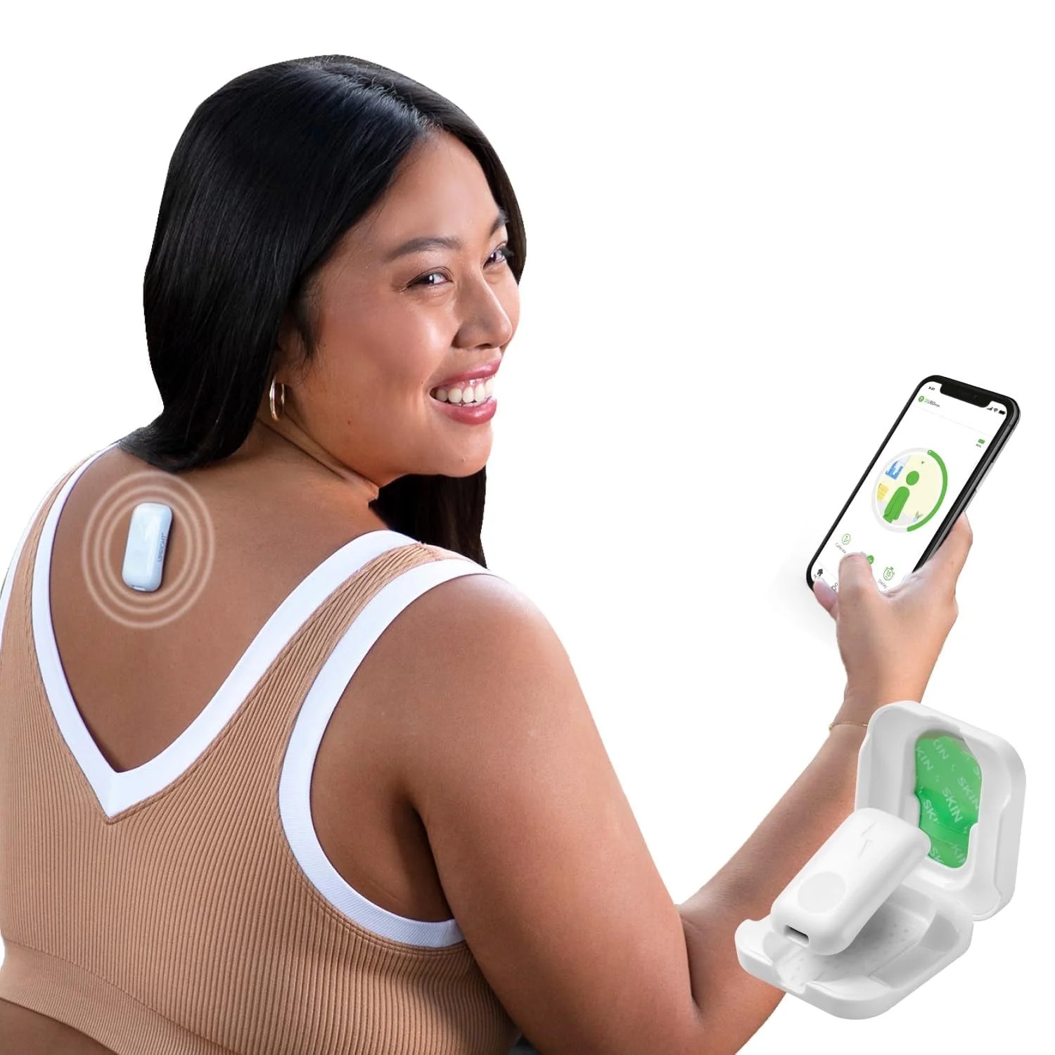 UpRight GO-2 Posture Corrector Trainer, Back Muscle Strengthener and Slouch Alert Device | Walmart (US)