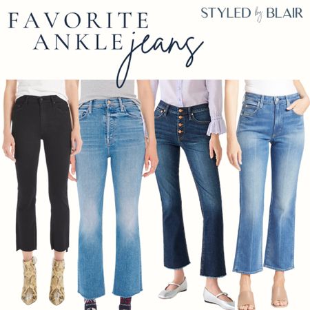 The best ankle jeans / cropped jeans / Demi boot jeans 

#LTKFind #LTKstyletip #LTKunder100