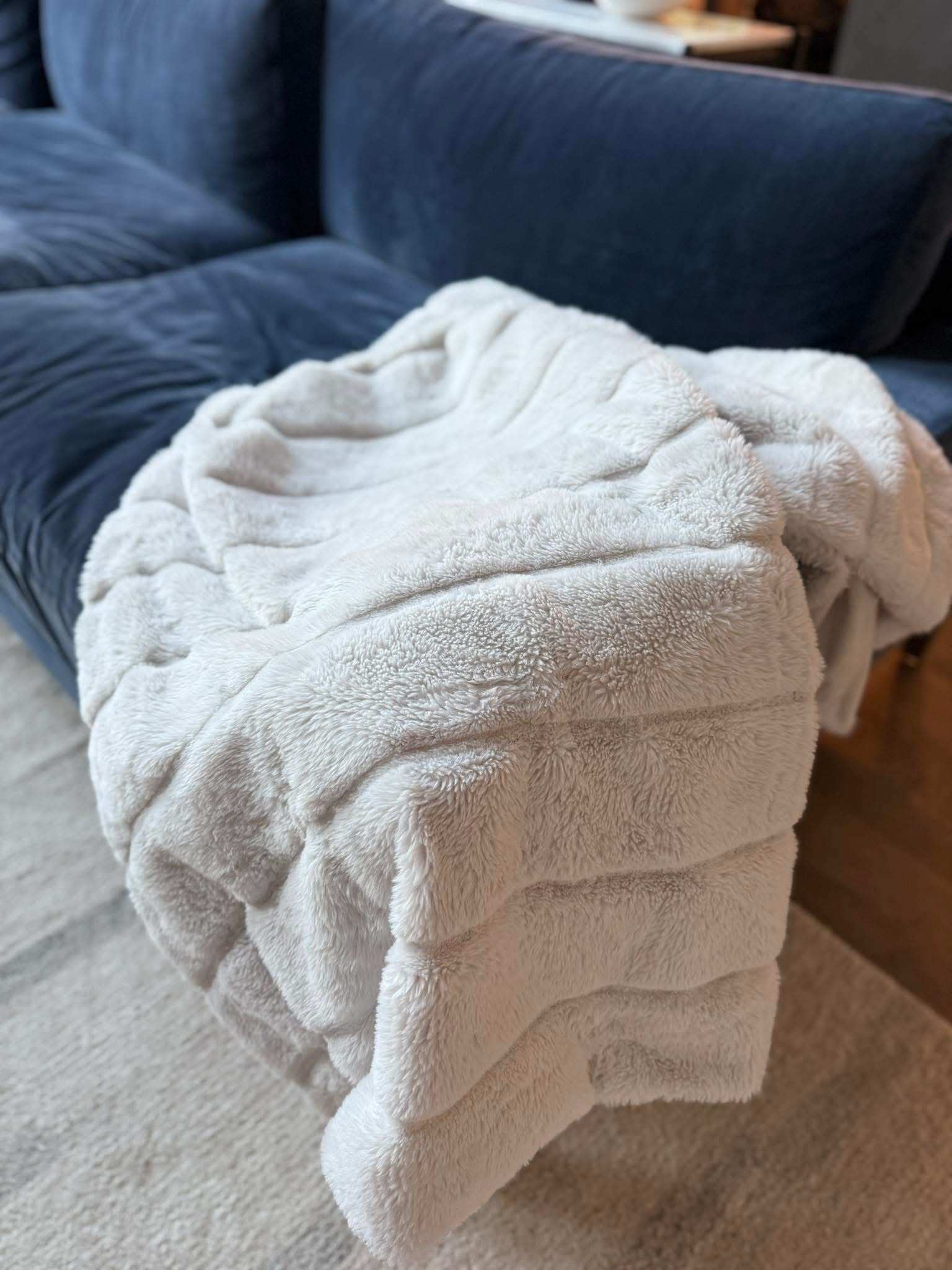 Limited time deal on this plush designer inspired throw blanket! 

#LTKFindsUnder50 #LTKHome #LTKSaleAlert