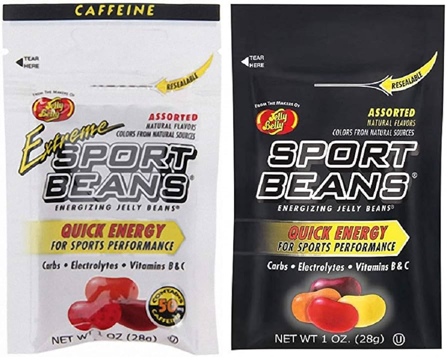 Jelly Belly Sport Beans - Assorted and Extreme Assorted with Caffeine – Energy Chews [12 Pack] ... | Amazon (US)