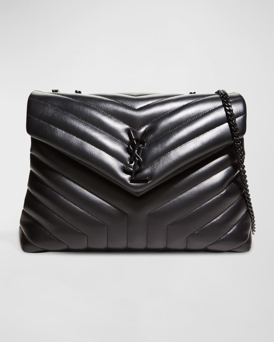 Loulou Medium YSL Shoulder Bag in Quilted Leather | Neiman Marcus