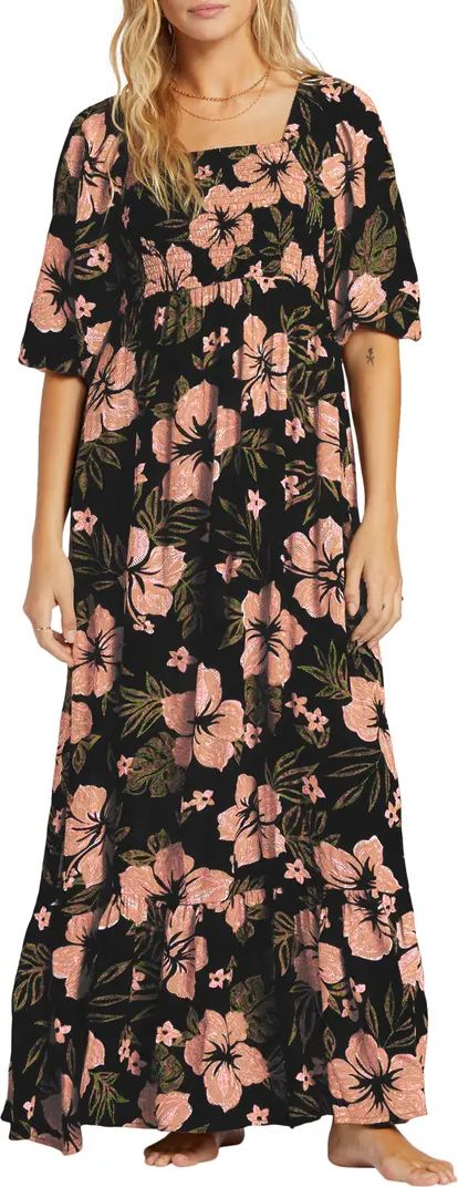 Full Bloom Smocked Maxi Dress | Nordstrom