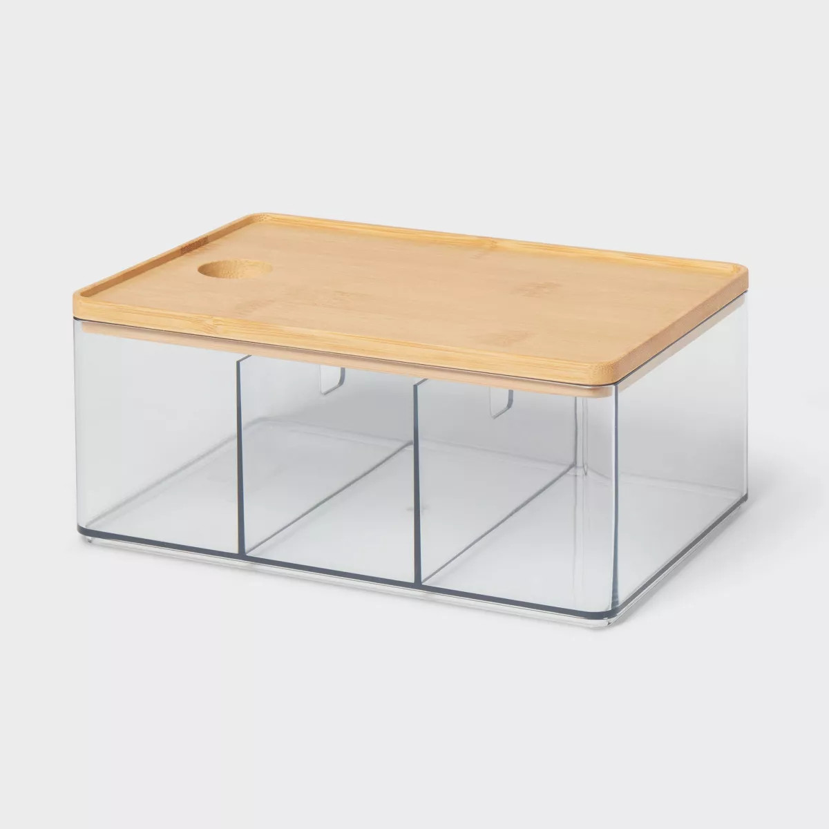 Cosmetic Storage Container with Bamboo Lid - Brightroom™ | Target