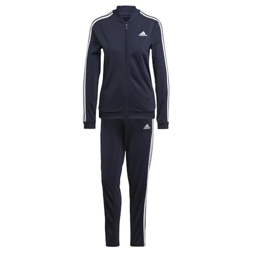 adidas Women's Essentials 3-Stripes Track Suit, Legend Ink, Medium | Amazon (US)