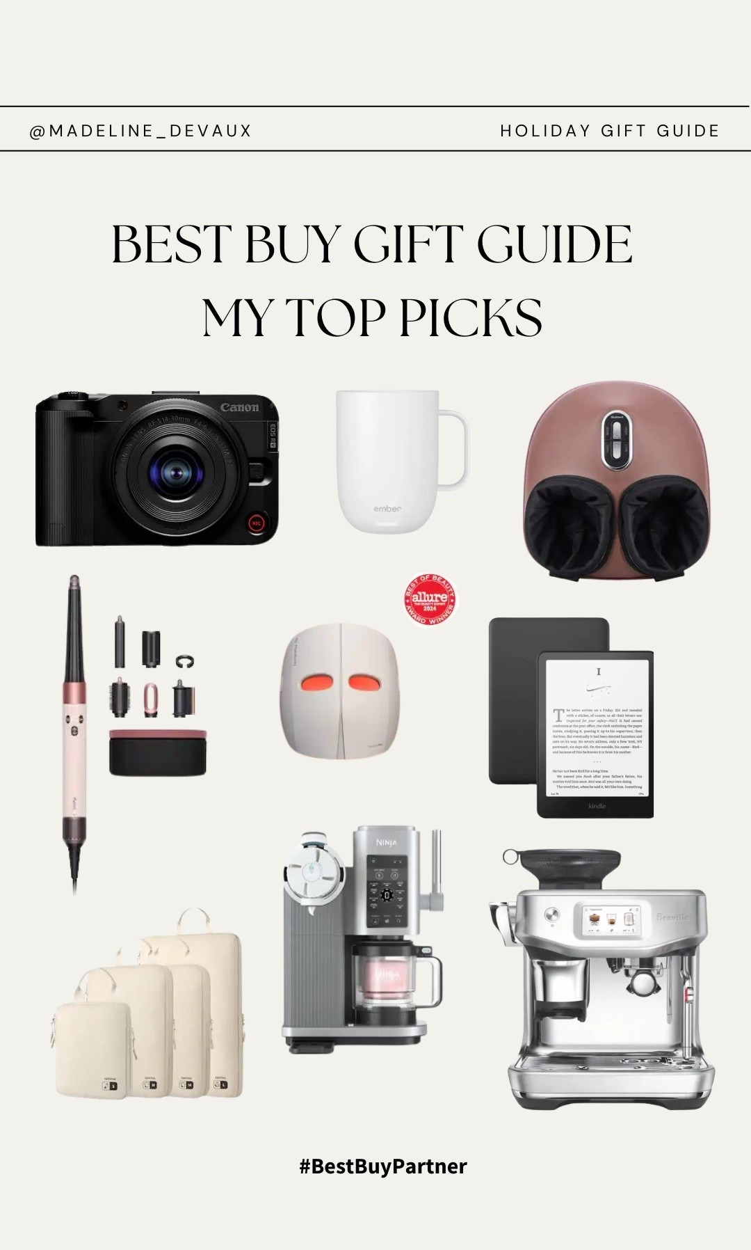 #BestBuyPartner | Shop my favorite items from @BestBuy for all the holiday gifts you need this year! 