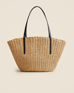 Click for more info about Como woven straw tote