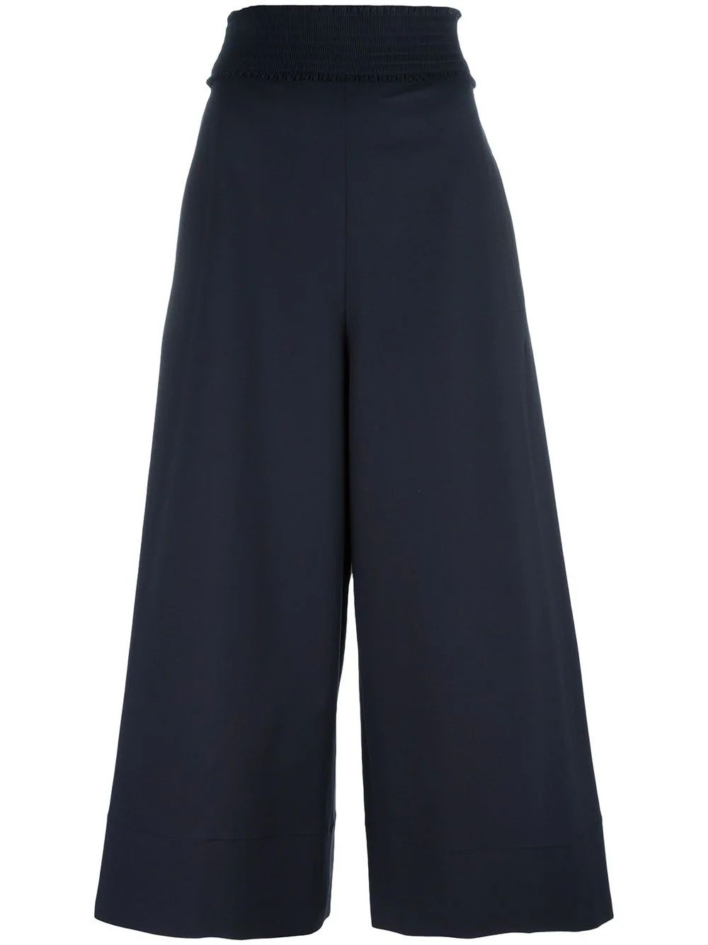 Cédric Charlier high-waisted trousers - Blue | FarFetch Global