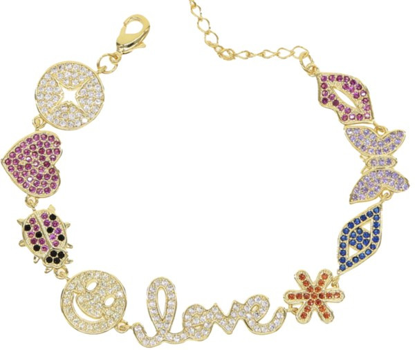 Rainbow Mantra Bracelet | Accessory Concierge