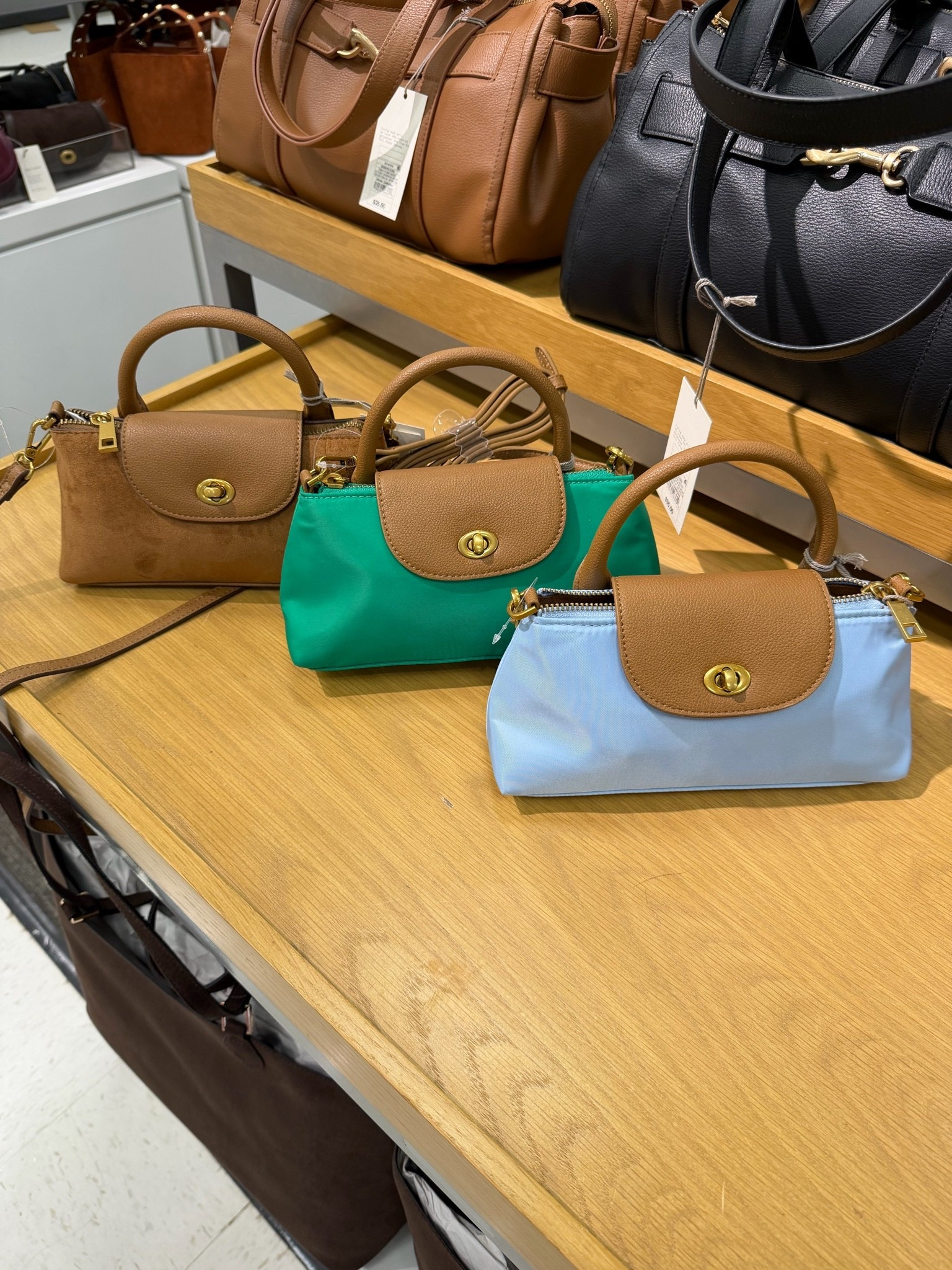 Stop. How cute are these Target bags? Longchamp energy ✨✨ #targetstyle