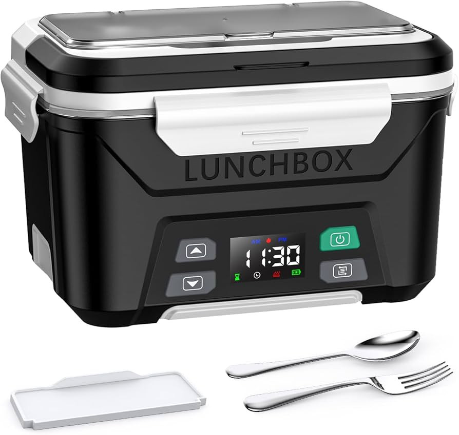 EAST OAK Cordless Electric Lunch Box for Adults, Heated Lunch Box Battery Powered with Automatic ... | Amazon (US)