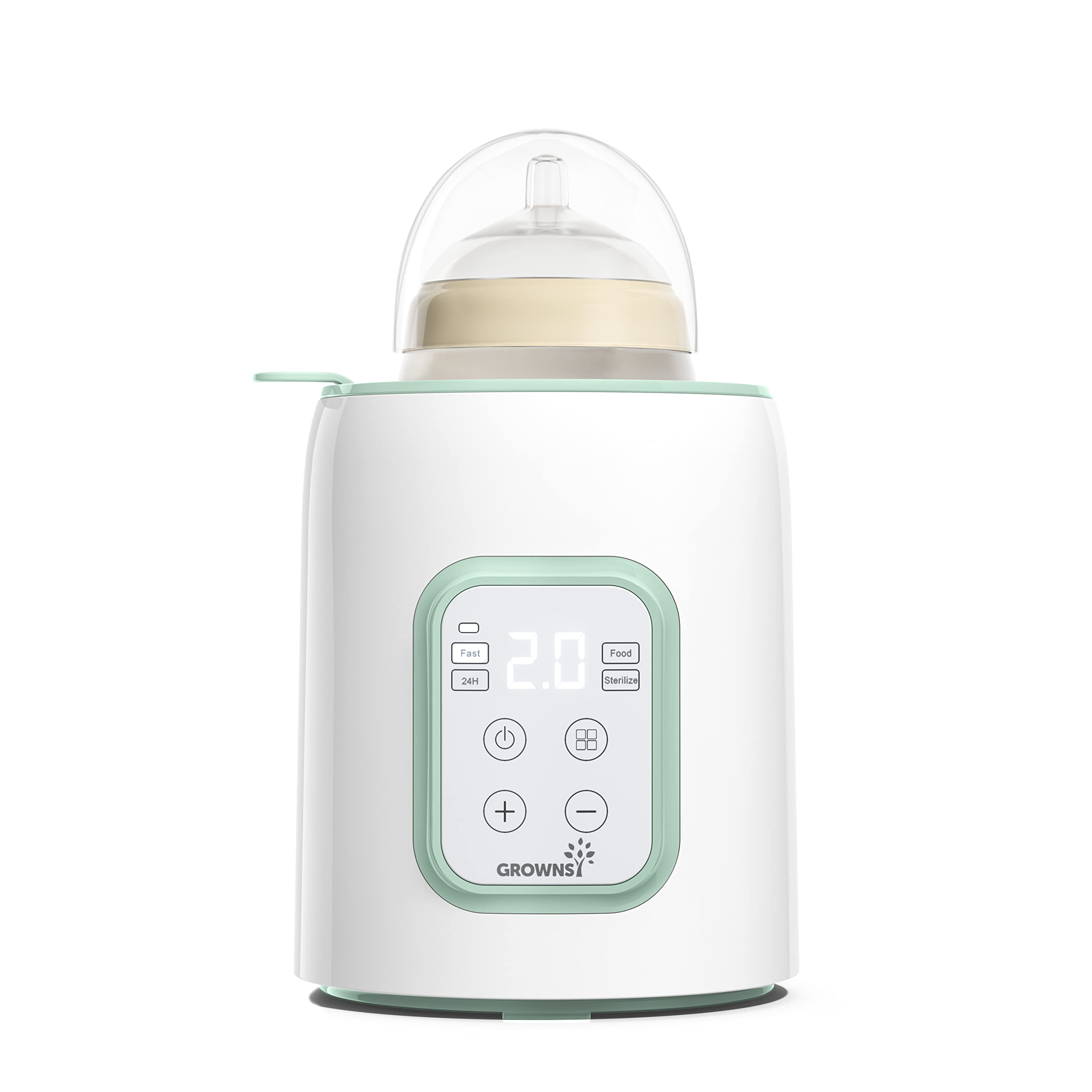 GROWNSY Baby Bottle Warmer, 8-in-1 Fast Baby Milk Warmer with Timer for Breastmilk or Formula, Ac... | Amazon (US)