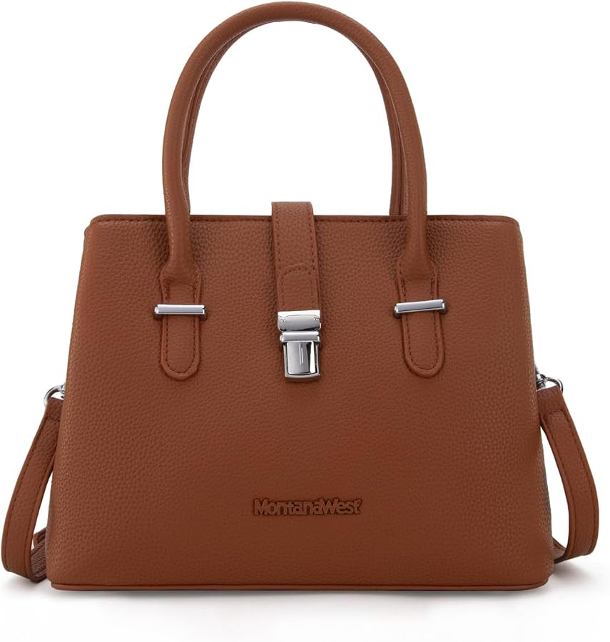Montana West Purses and Handbags for Women Tote Shoulder Satchel Bag Top-Handle | Amazon (US)