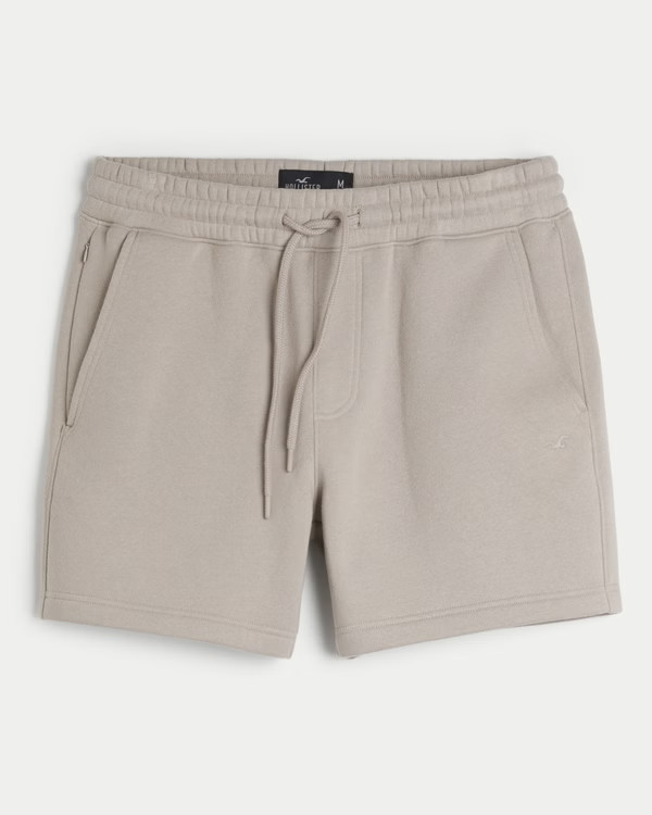 Men's Fleece Icon Shorts 5" | Men's Bottoms | HollisterCo.com | Hollister (US)