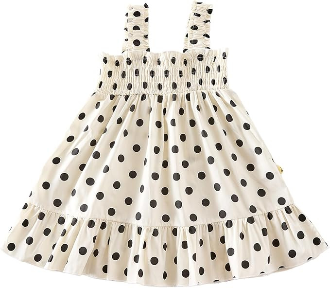 Baby Girl Summer Polka - Dot Sundress - Ideal for 3M - 24M | Amazon (US)