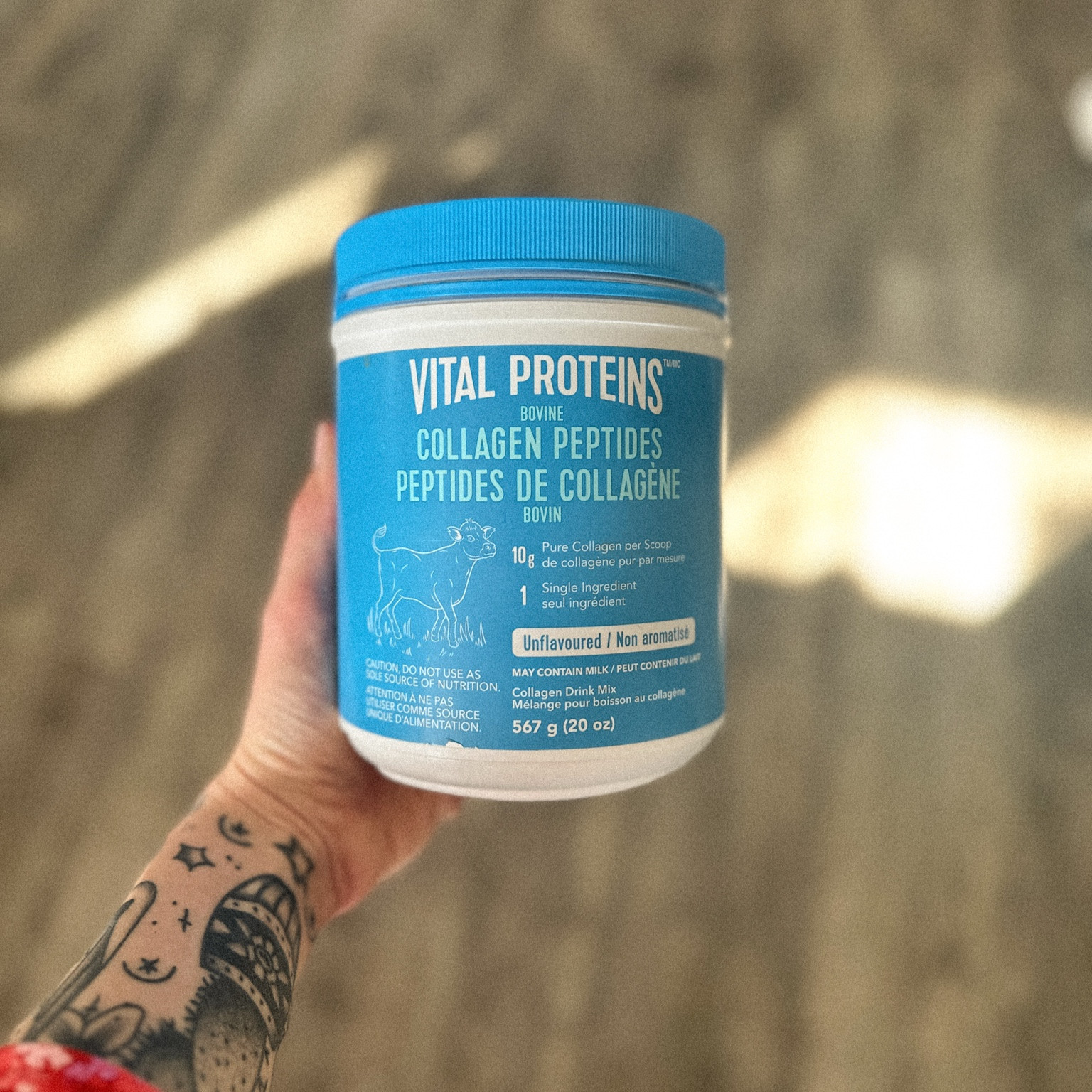 Ive been adding a scoop of this to my smoothie every morning and I’ve definitely seen some improvement with my nails! 