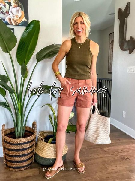 A chic look for summer that is breezy, comfortable, and cute! This is easy to put on for a day of running errands or for a mom on the go. 

#LTKstyletip #LTKSeasonal #LTKFind