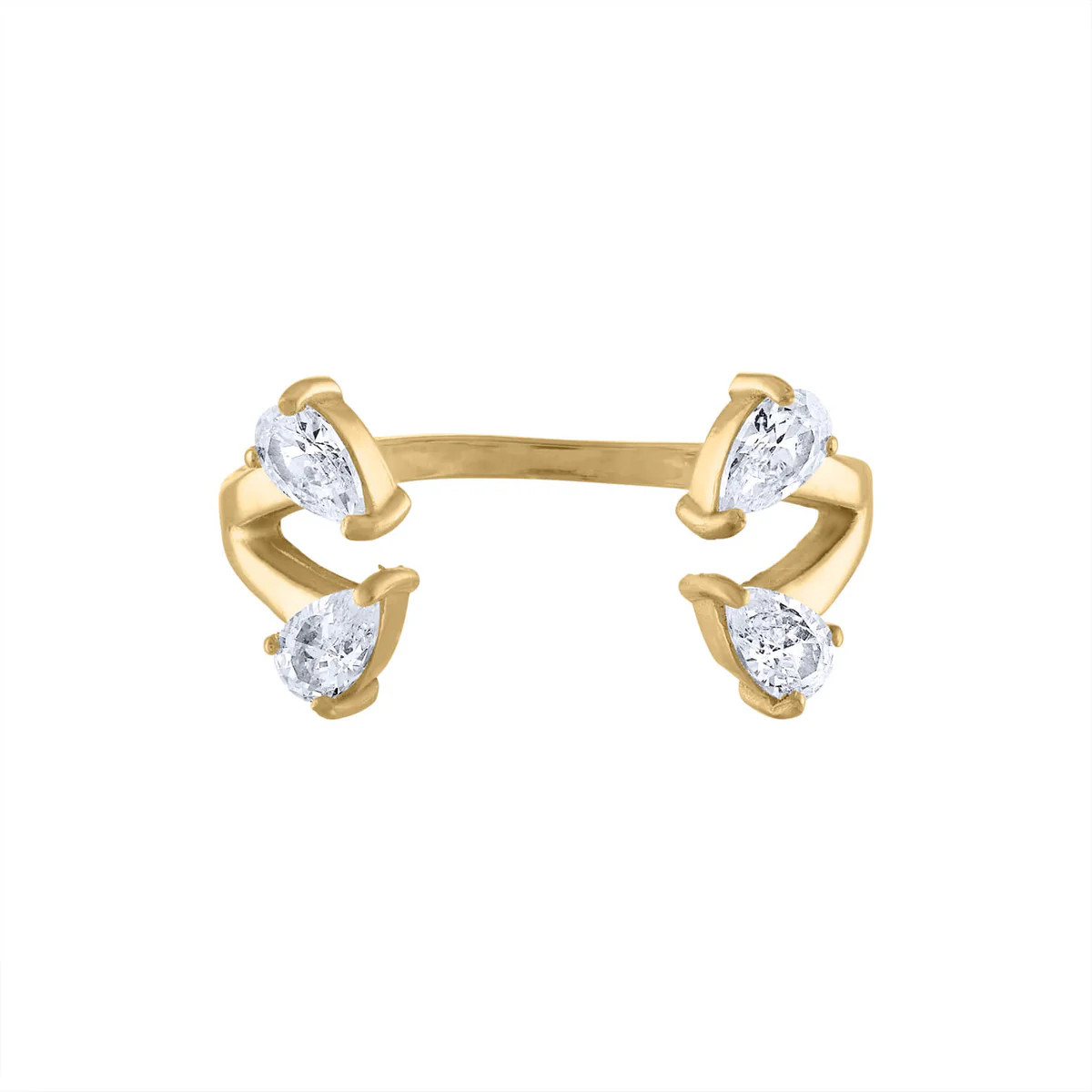Floating Dewdrop Stacking Ring IV | Maison Miru