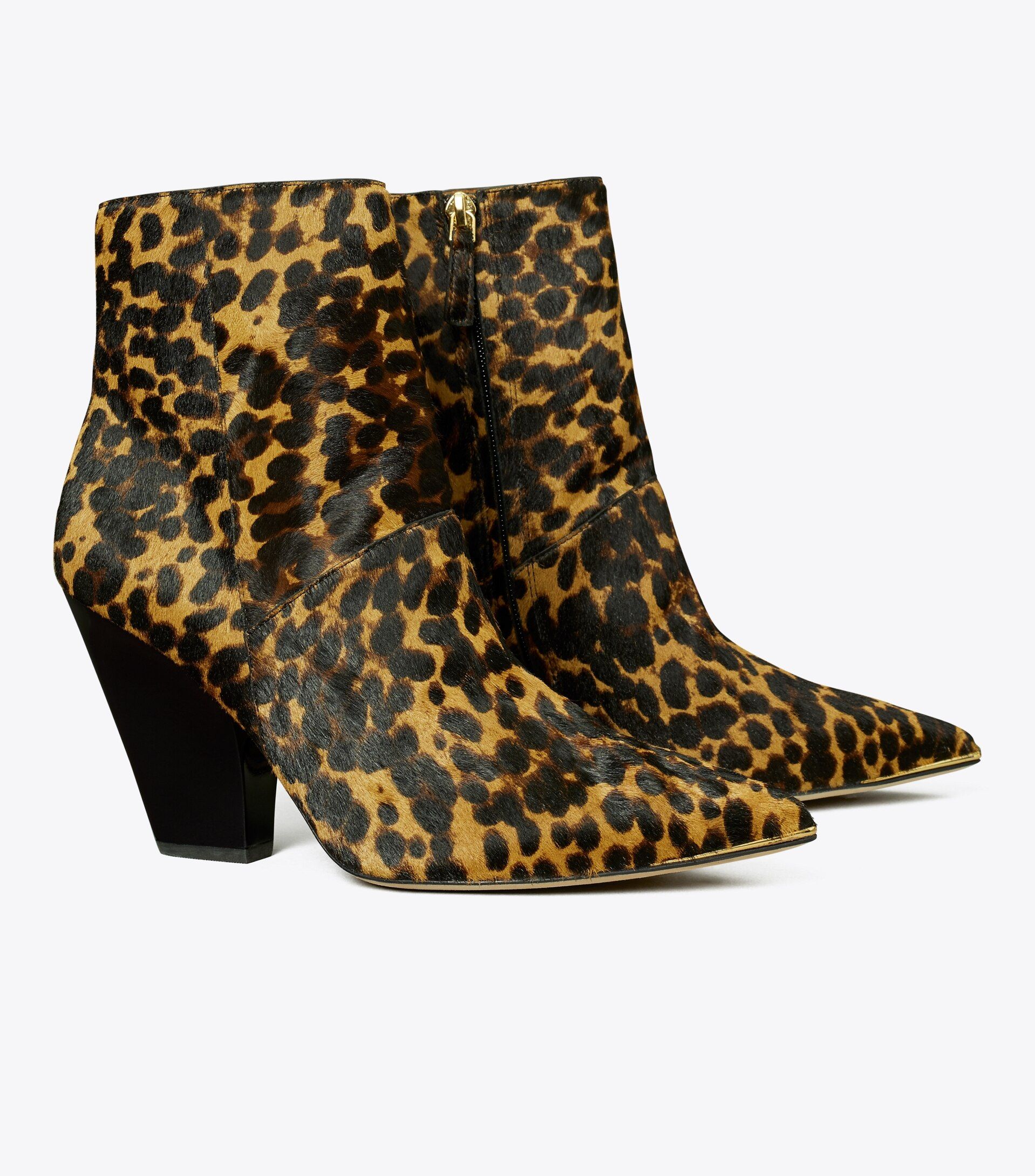 Lila Calf Hair Zip-Up Ankle Boot | Tory Burch (US)