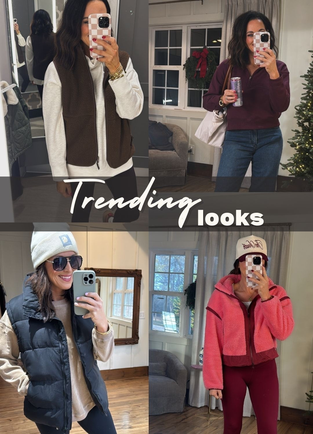Some of the top trending looks this week! Loving all the comfy cozy vibes! 🐻🤍 vintagepickin trending looks amazon favorites amazon must haves winter fashion winter favorites layering pieces capsule wardrobe 

#LTKPetite #LTKSeasonal #LTKmomlife