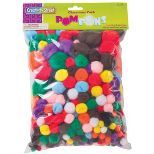 Creativity Street Acrylic Non-Toxic Pom Pon Classroom pk, Assorted Size, Assorted Color, pk of 30... | Target