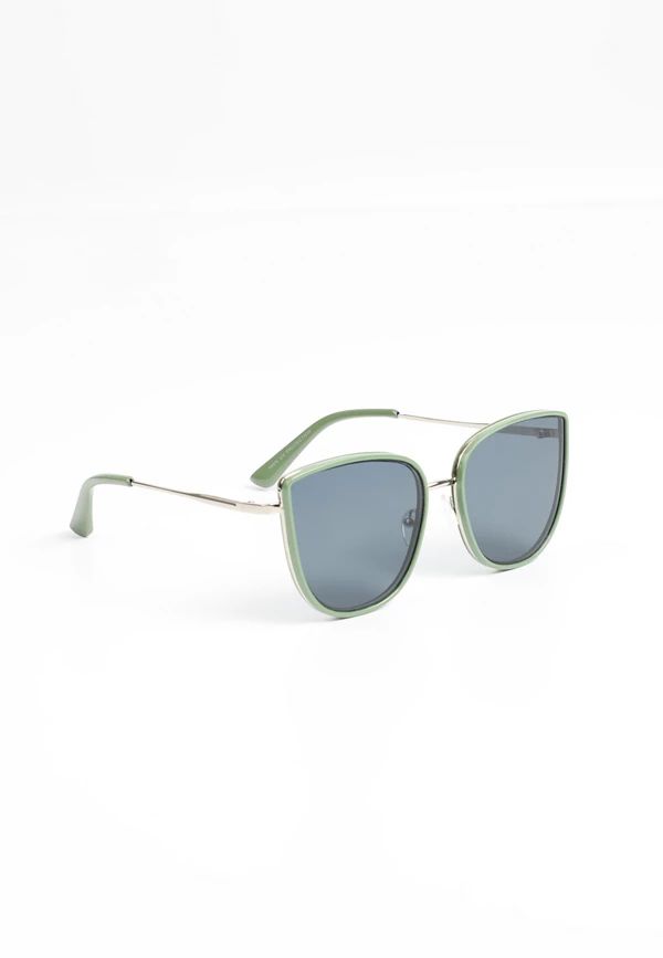 Green Cateye Sunglasses | Maurices