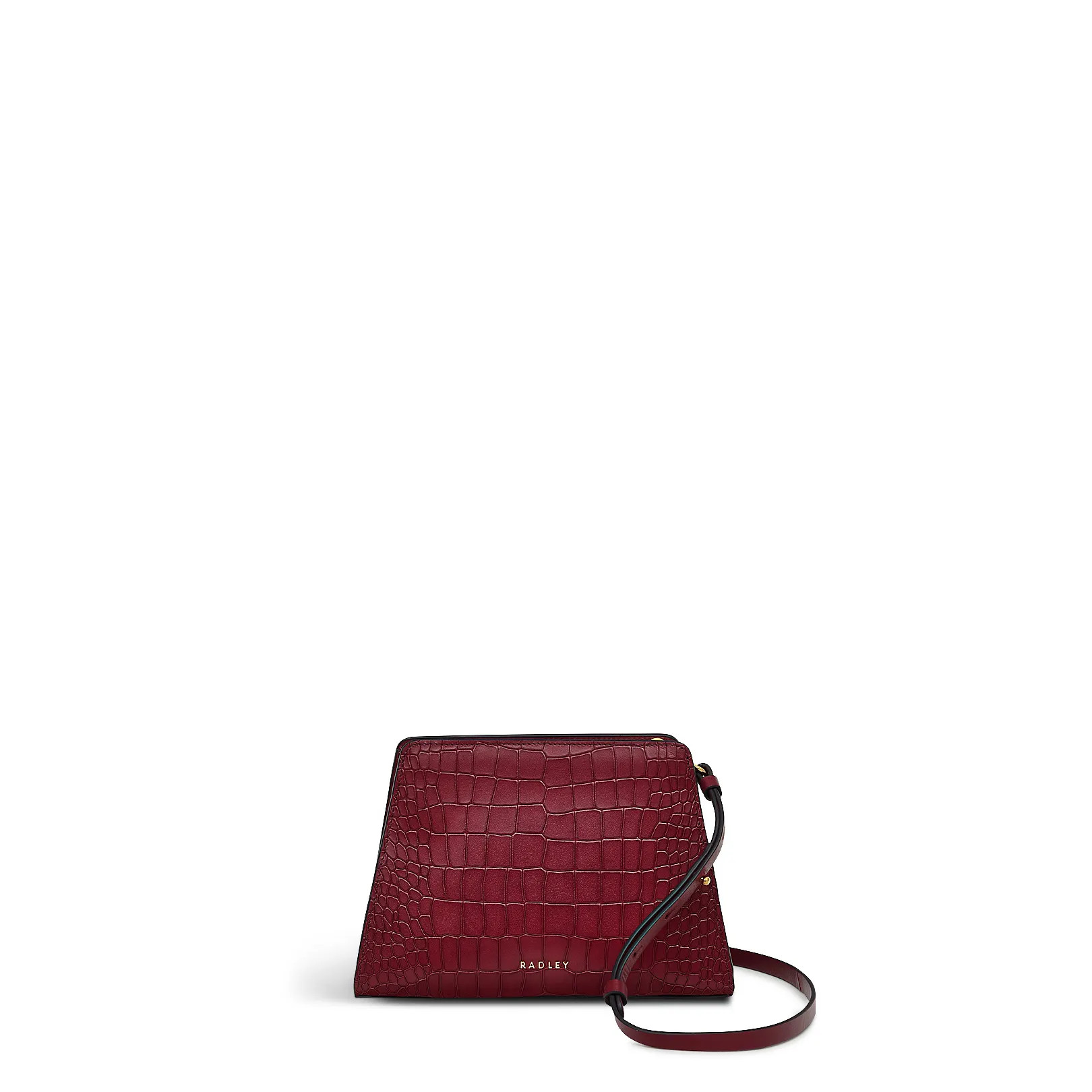 Faux Croc Leather Black Crossbody Bag | Glasshouse AW24 | Radley | Radley London US