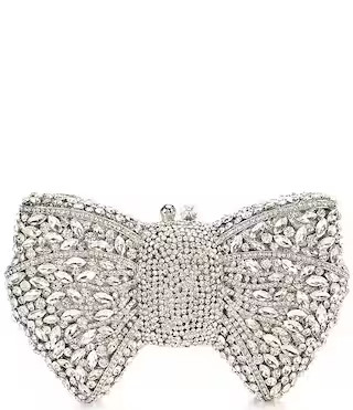 Natasha Accessories Jeweled Bow Kisslock Clutch | Dillard's | Dillard's