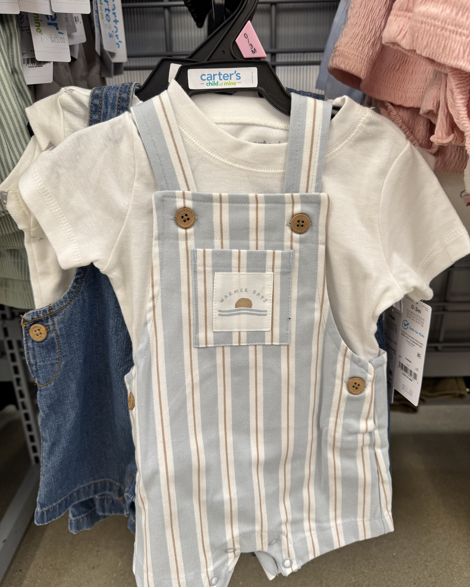 Precious Carter’s overall sets for boys at Walmart for less than $15! These would be so cute this spring and summer. Love the neutral look for baby/toddler boys. 💚

#LTKmomlife #LTKBaby #LTKKids