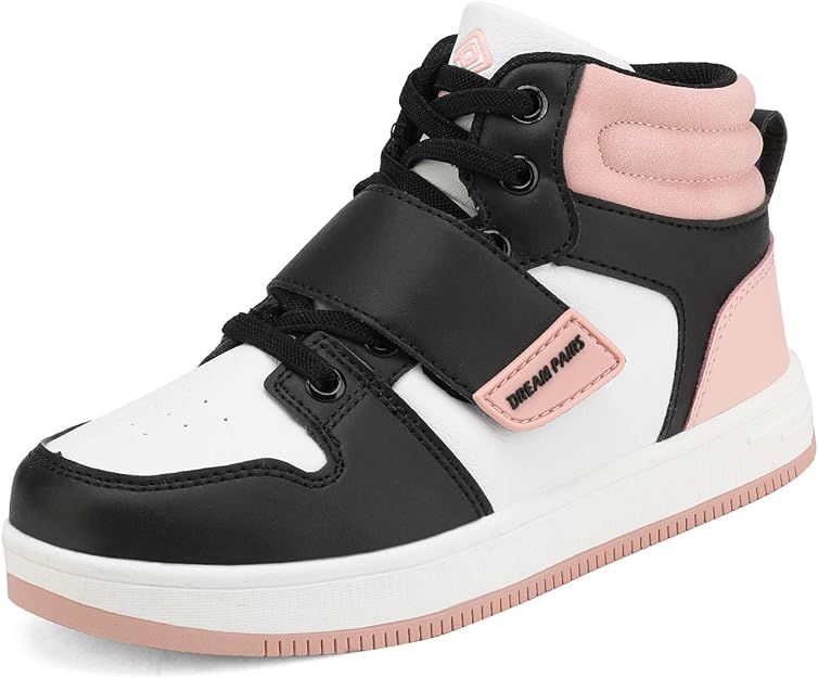 DREAM PAIRS Boys Girls High Top Sneaker Basketball Shoes | Amazon (US)