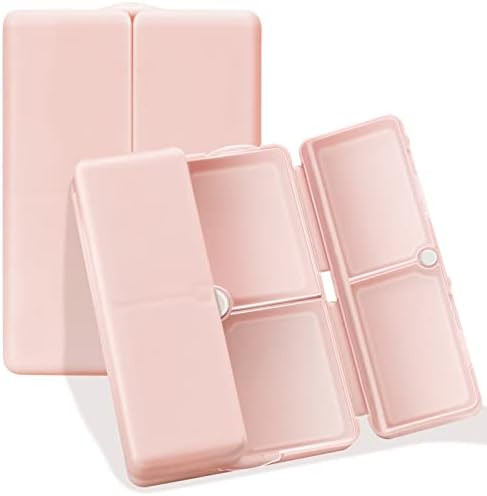 FYY Daily Pill Organizer, 7 Compartments Portable Pill Case Travel Pill Organizer,[Folding Design... | Amazon (US)