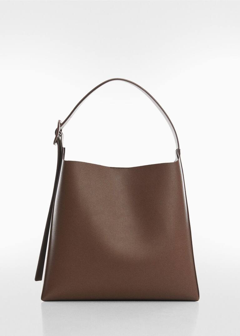 Shopper bag with buckle -  Women | Mango USA | MANGO (US)