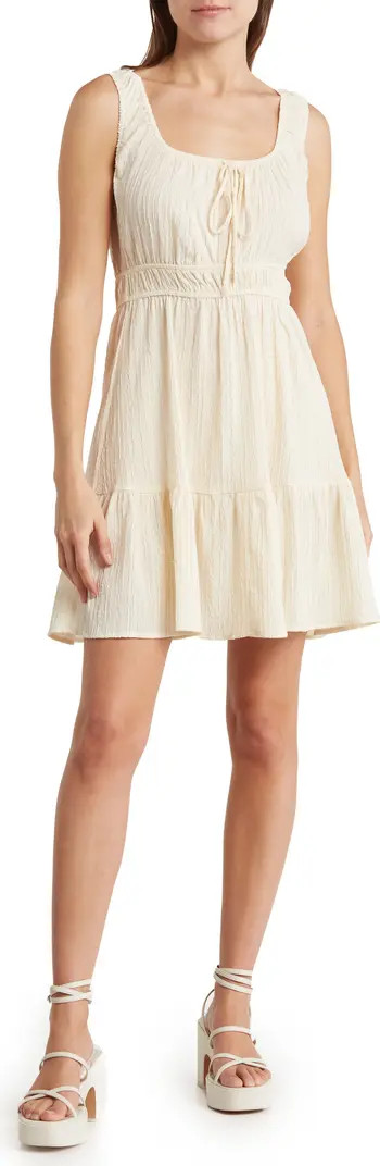 Tie Front Tank Minidress | Nordstrom Rack