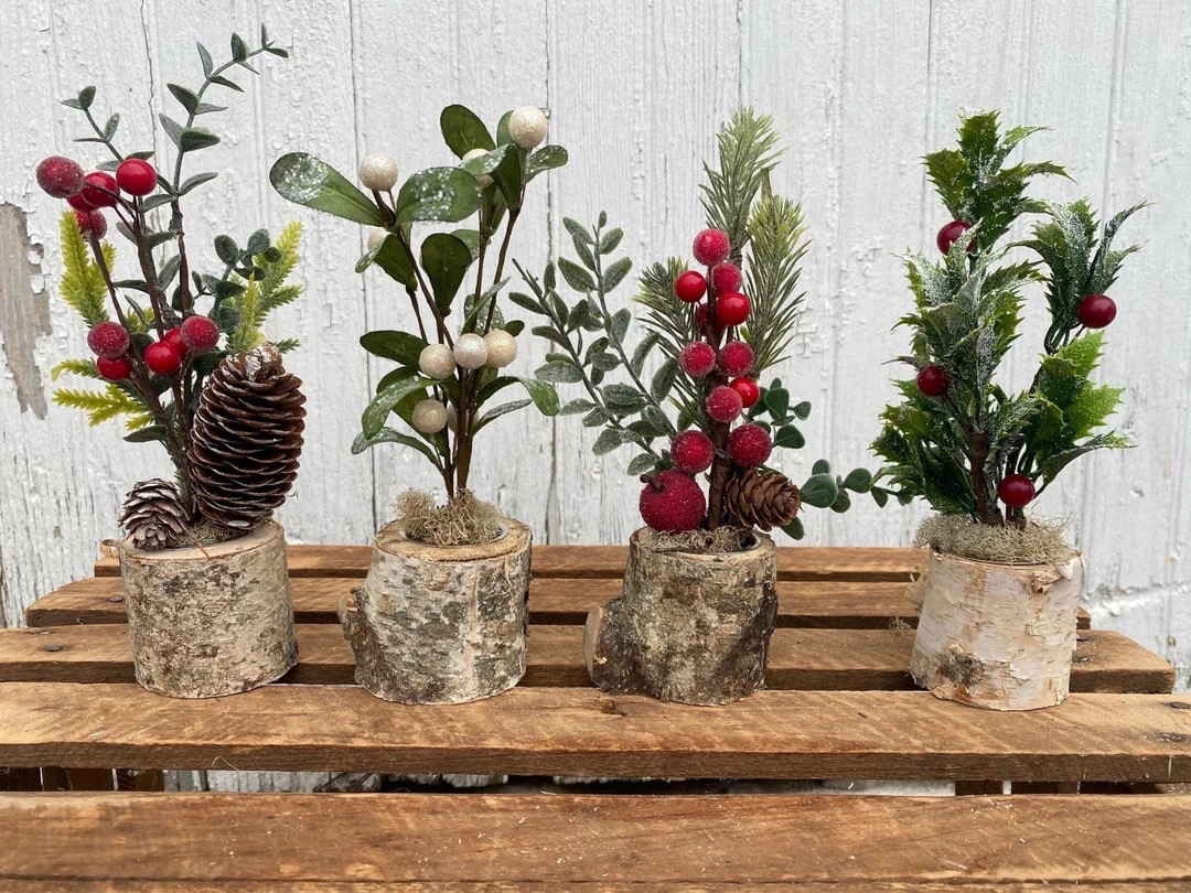 Bring effortless seasonal charm to your home with these winter floral inserts by NaturesLot ❄️ Each handmade arrangement features a beautiful mix of pinecones, eucalyptus, mistletoe, berries, and Spanish moss, thoughtfully arranged in a tea-light sized tin. Perfect for pairing with their white birch candle holders or decorating sugar molds, these inserts make it easy to refresh your decor with each season—no need to redo your entire centerpiece! Crafted in Pennsylvania and designed to bring a cozy, customizable touch to your winter displays. 🌲✨

#WinterDecor #HolidayCenterpiece #EtsyFinds #SeasonalHomeDecor #NaturesLot #HandmadeHoliday #WinterFloral #RusticStyle #HomeStyling #EcoFriendlyShopping

#LTKHome #LTKSeasonal #LTKFindsUnder50