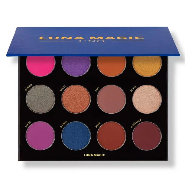 Luna Magic Eyeshadow Makeup Palette, 12 Colors | Walmart (US)