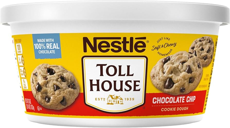 Nestle Toll House Chocolate Chip Cookie Dough | Amazon (US)