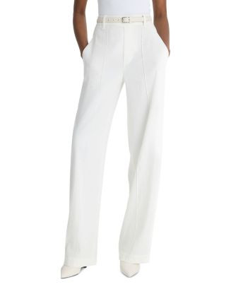 Vince Linen-Blend High-Rise Pull-On Pant | Bloomingdale's Women | Bloomingdale's (AU)