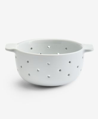 The Cellar James Ceramic Berry Colander, Macy's Exclusive - White | Macy's