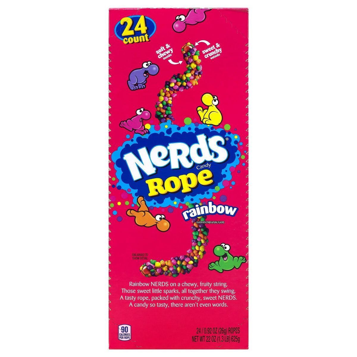 Nestle Nerds Rope Rainbow - 24ct/22.08oz | Target