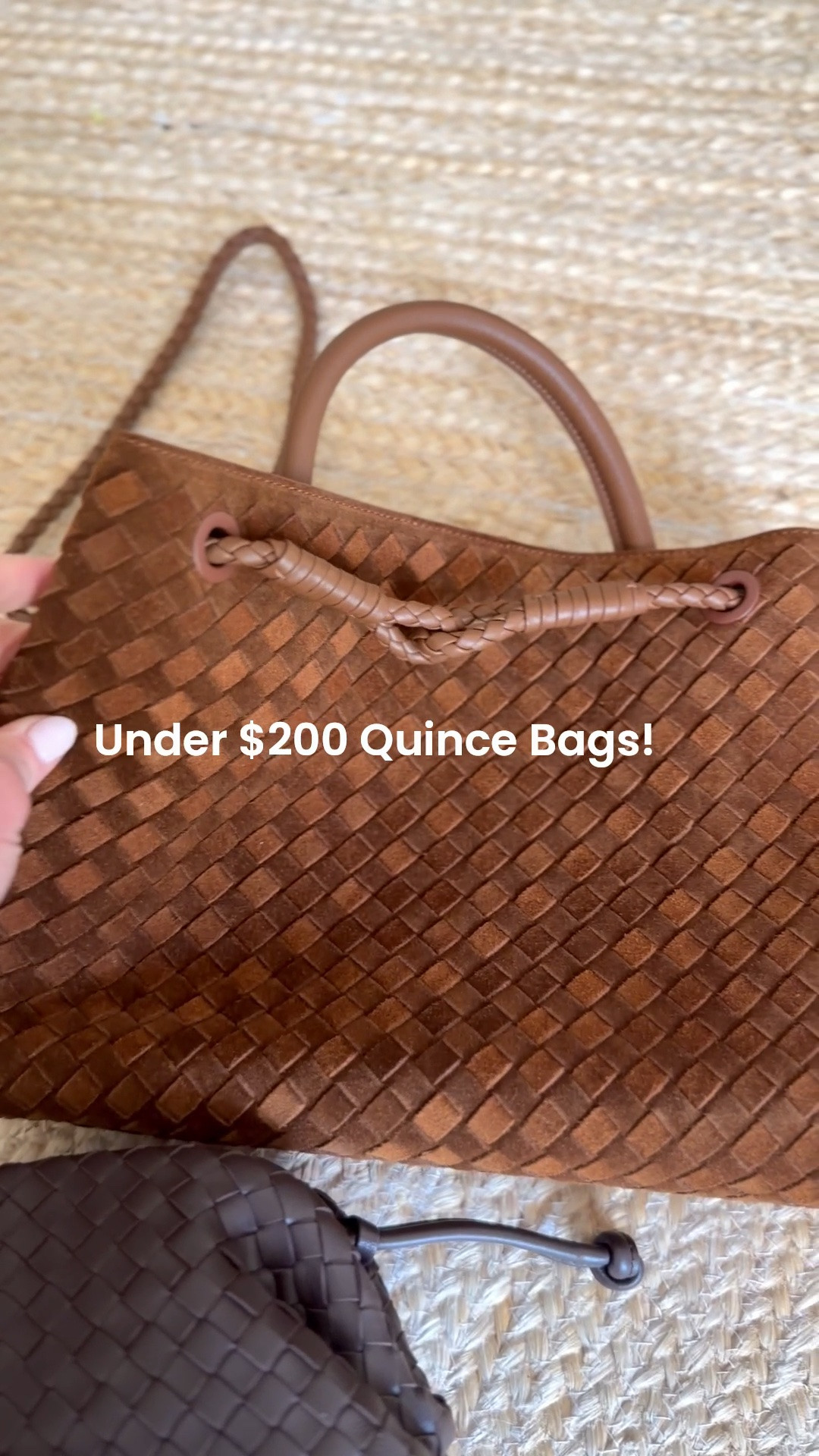 under $200 quince bags to love! @Quince  #quincepartner
